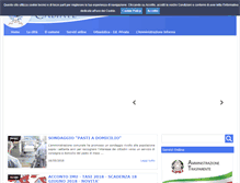 Tablet Screenshot of comune.cabiate.co.it